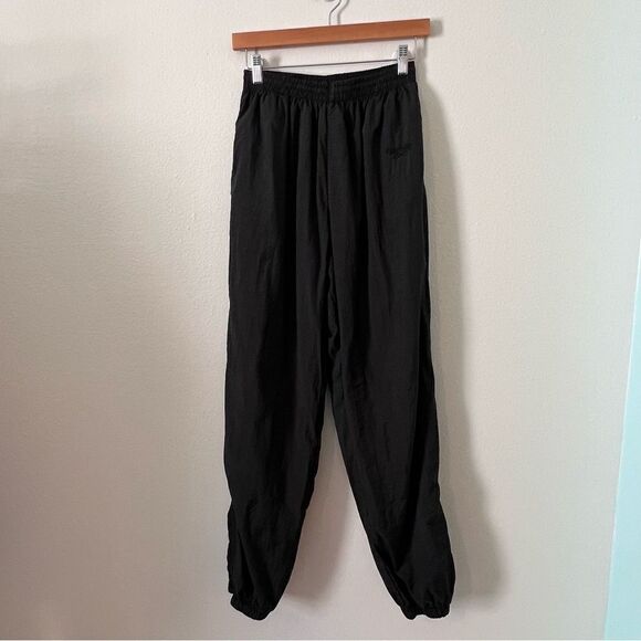 VTG Reebok Track Suit Women Med 90s Blue Purple Black Colorblock Y2K Black Pants - Picture 2 of 11